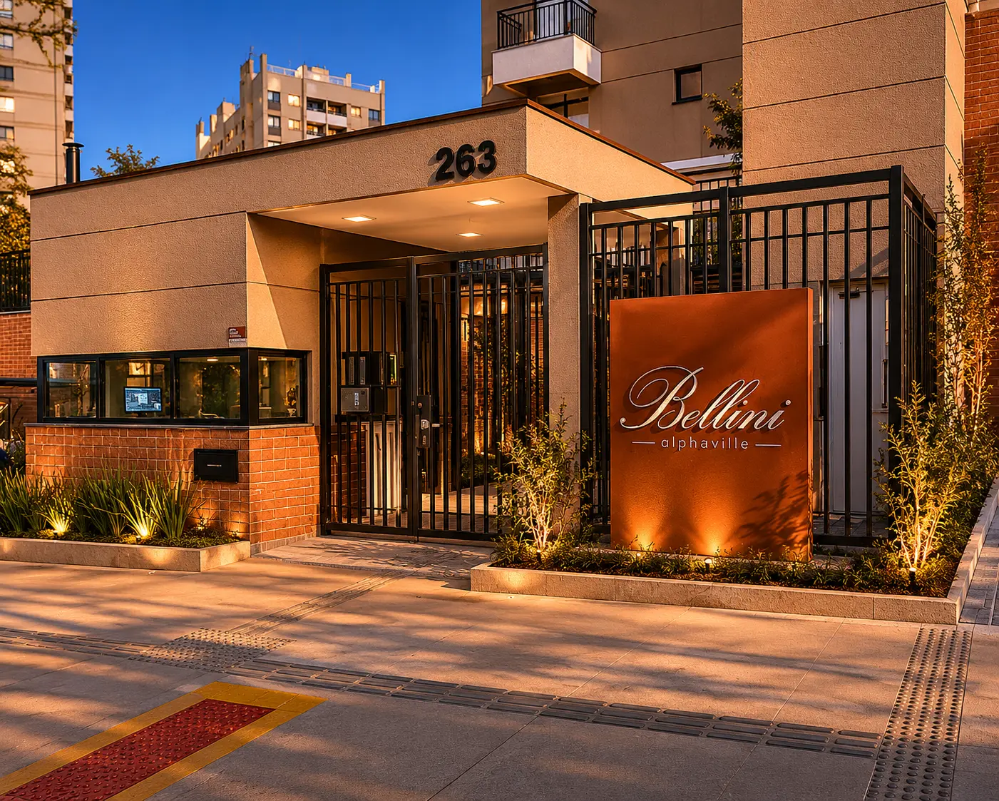 Fachada do Bellini Alphaville